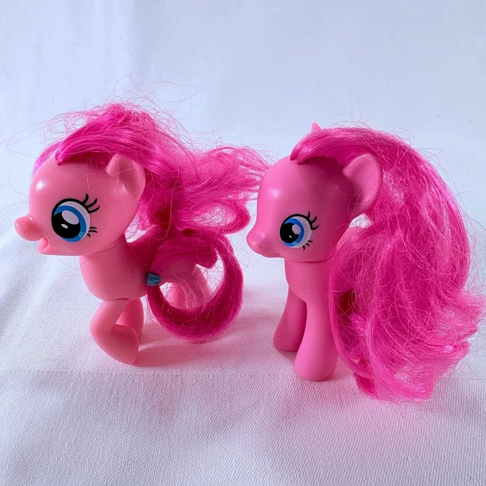 My Little Pony Pinkie Pie Figure Set 2016 3in Pink Balloons Cutie Mark G4 Hasbro